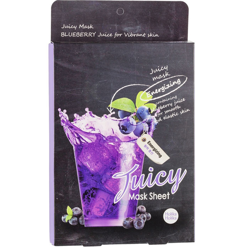 Köp Holika Holika Blueberry Juicy Mask Sheet, 1 pcs Holika Holika Ansiktsmask fraktfritt