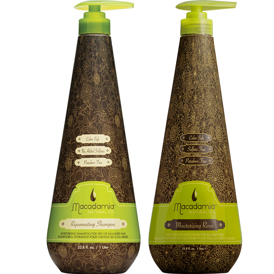 Köp Macadamia Professional Rejuvenating Big Duo,  1000ml Macadamia Hårvård fraktfritt