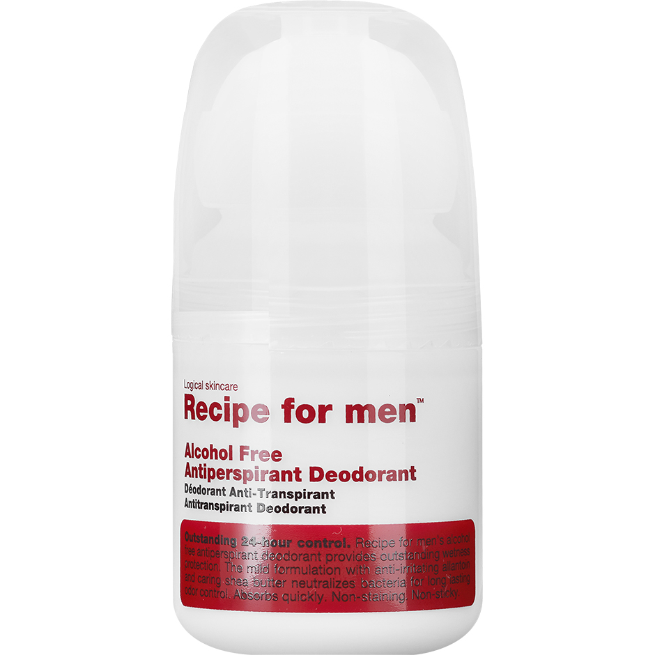 Recipe for Men Antiperspirant Deodorant, 60 ml Recipe for men Deodorant