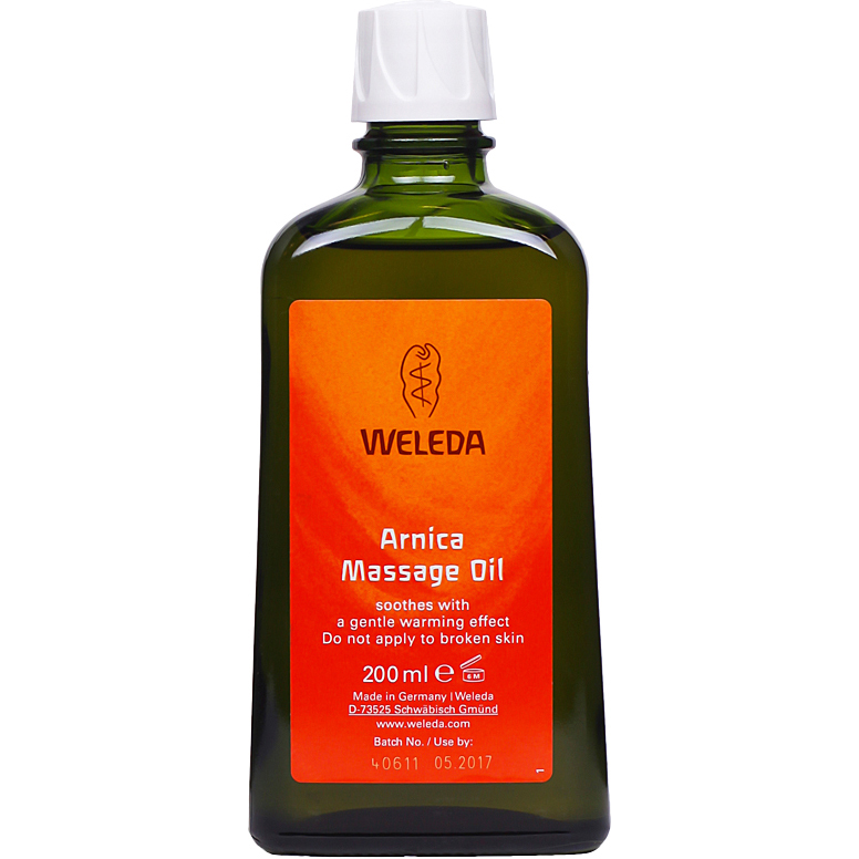 Köp Weleda Arnica Massage Oil,  200ml Weleda Hudserum & Kroppsolja fraktfritt