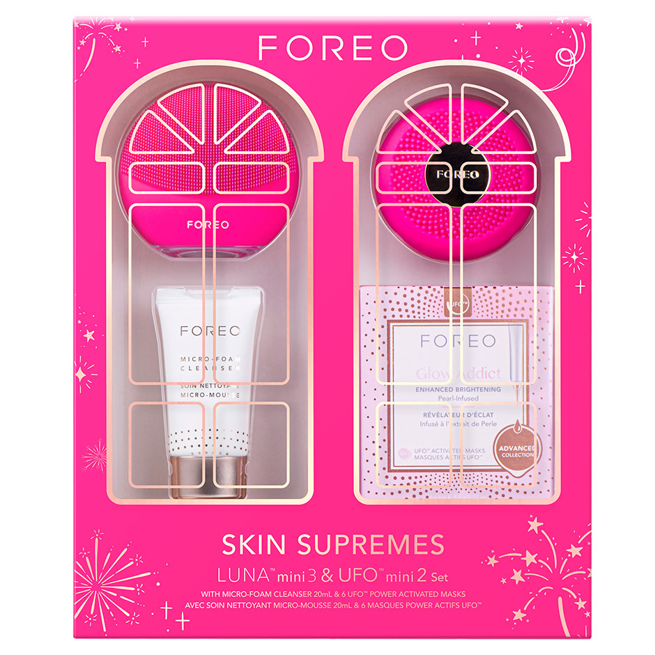 Produktfoto för FOREO LUNA Mini 3 & UFO Mini 2 Set Fuchsia