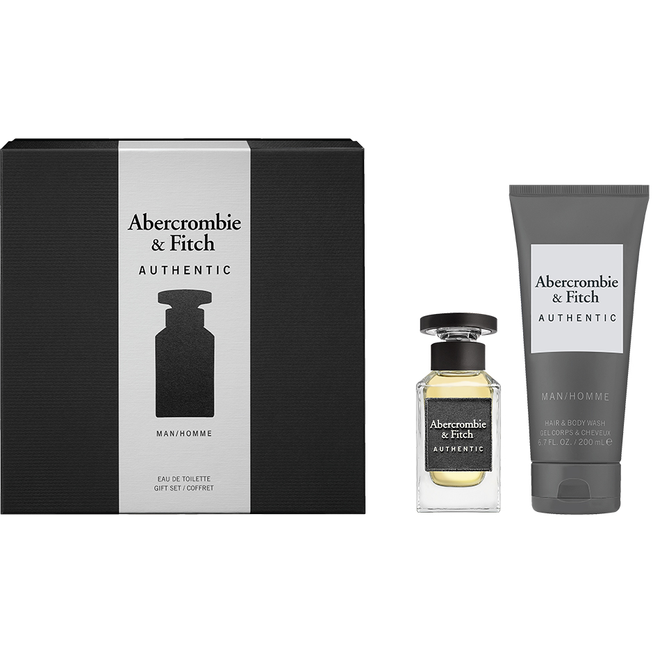 Authentic Men Gift Set,  Abercrombie & Fitch Parfym
