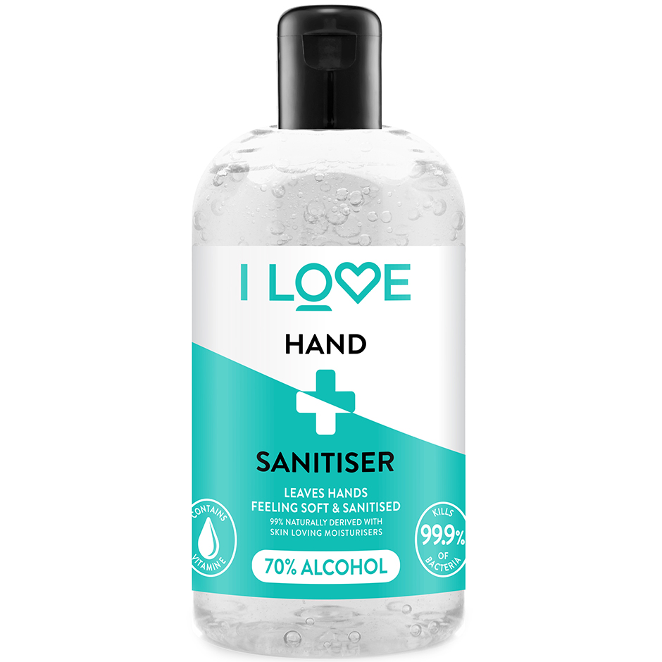 Hand Sanitiser, 500 ml I love… Handtvål