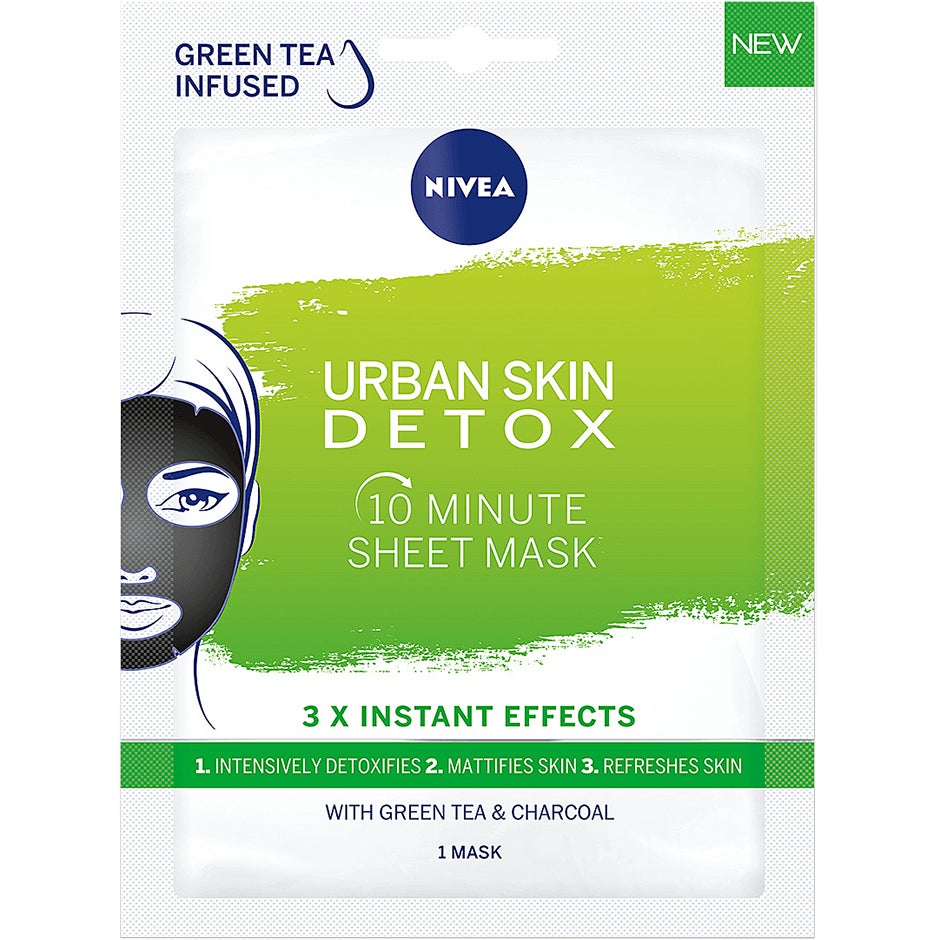 Urban Skin Nourishing Sheet Mask,  Nivea Ansiktsmask