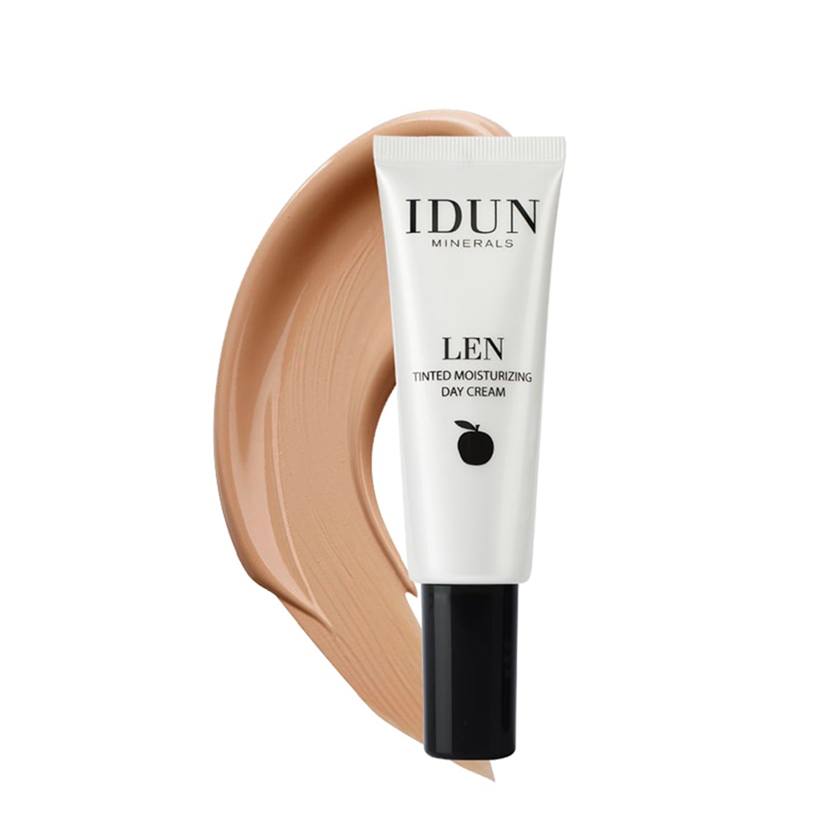 Köp IDUN Minerals Tinted Day Cream Len, Tan 50 ml IDUN Minerals Foundation fraktfritt