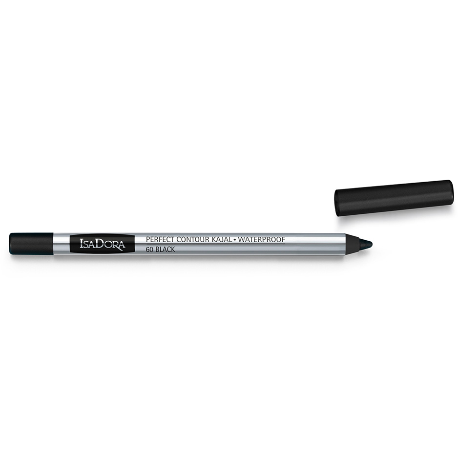 IsaDora Perfect Contour Kajal Waterproof 60 Black 1,2g - 1 g