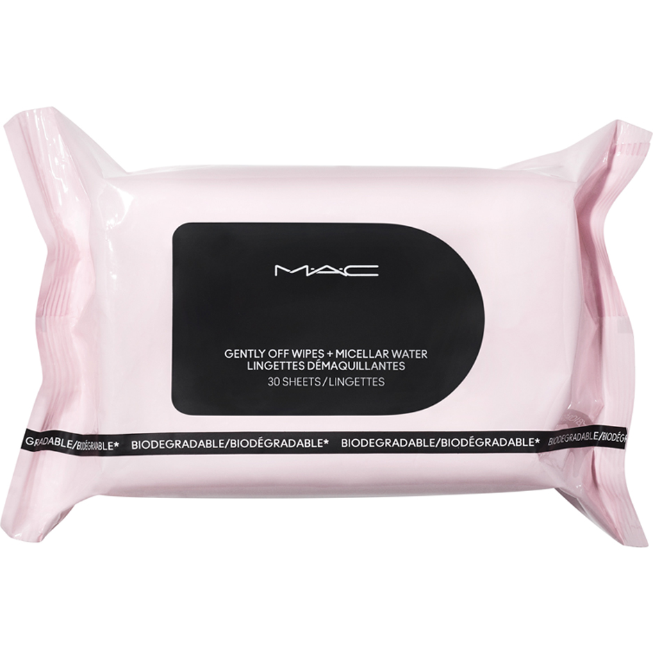 Biodegradable Gently Off Wipes, 30 pcs MAC Cosmetics Rengöring