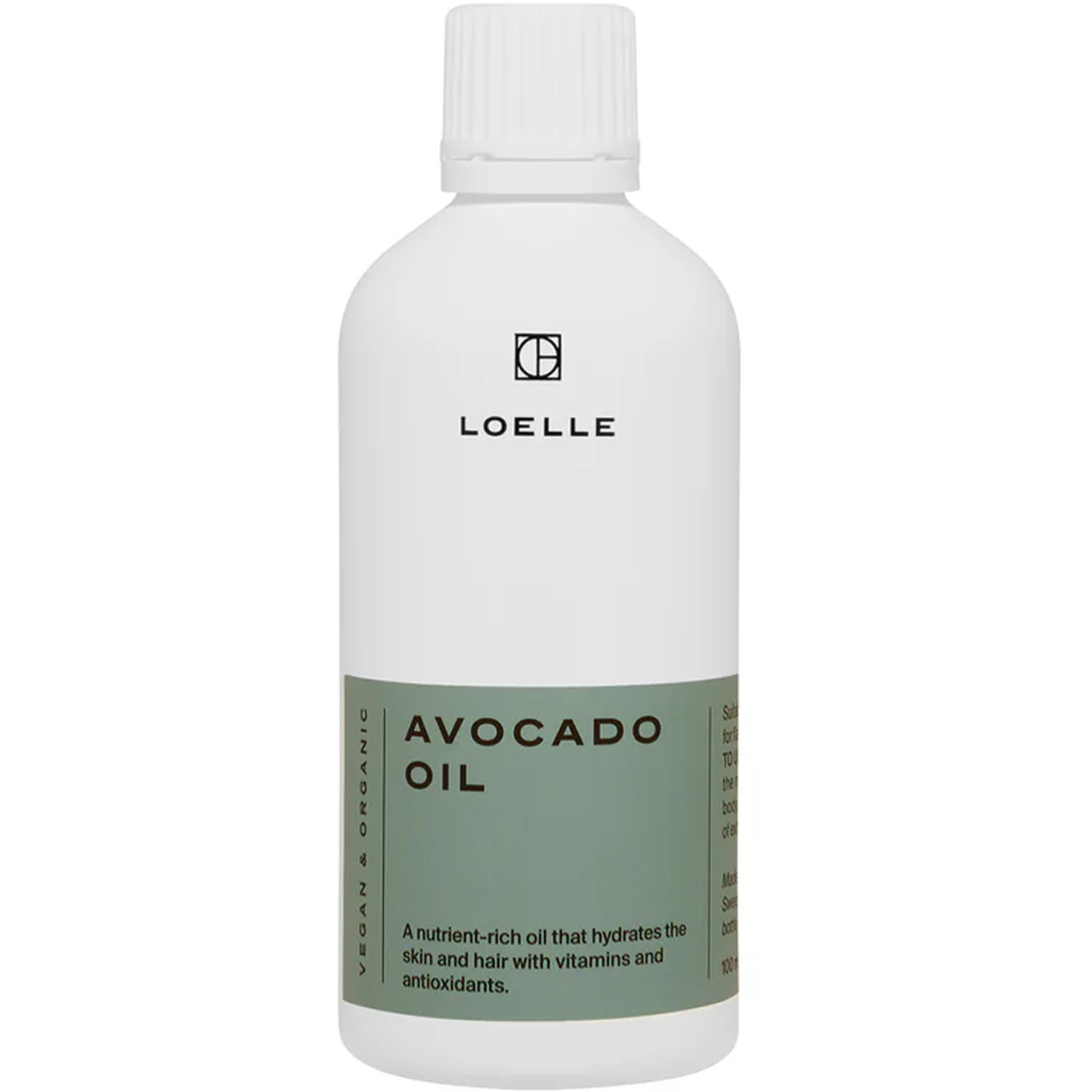 Green Avocado Oil, 100 ml Loelle Serum & Ansiktsolja