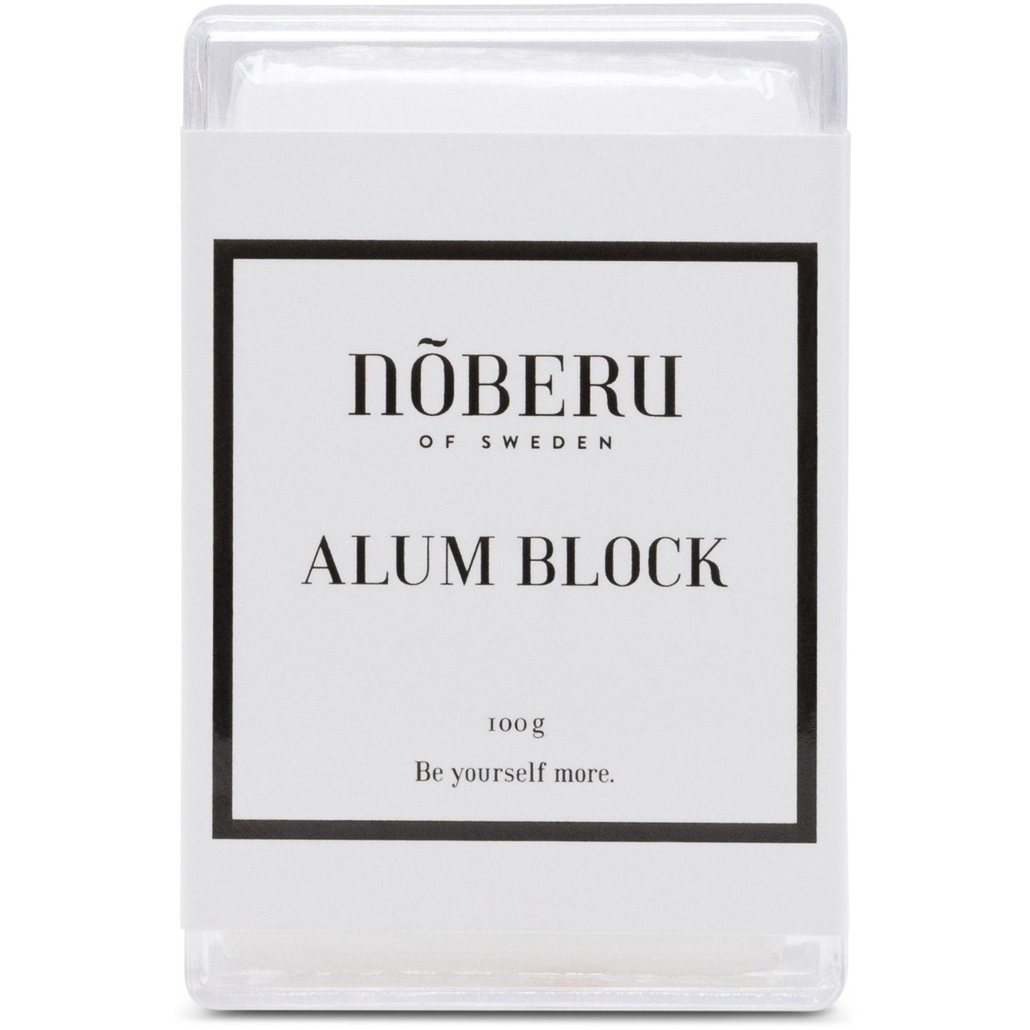 Noberu Stockholm Alum Block 100 g