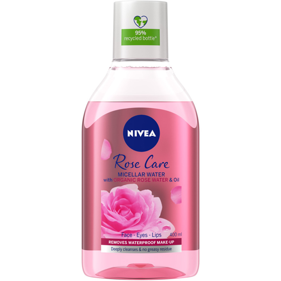 Rose Care Micellar Organic Rose Water & Oil, 400 ml Nivea Ansiktsvatten