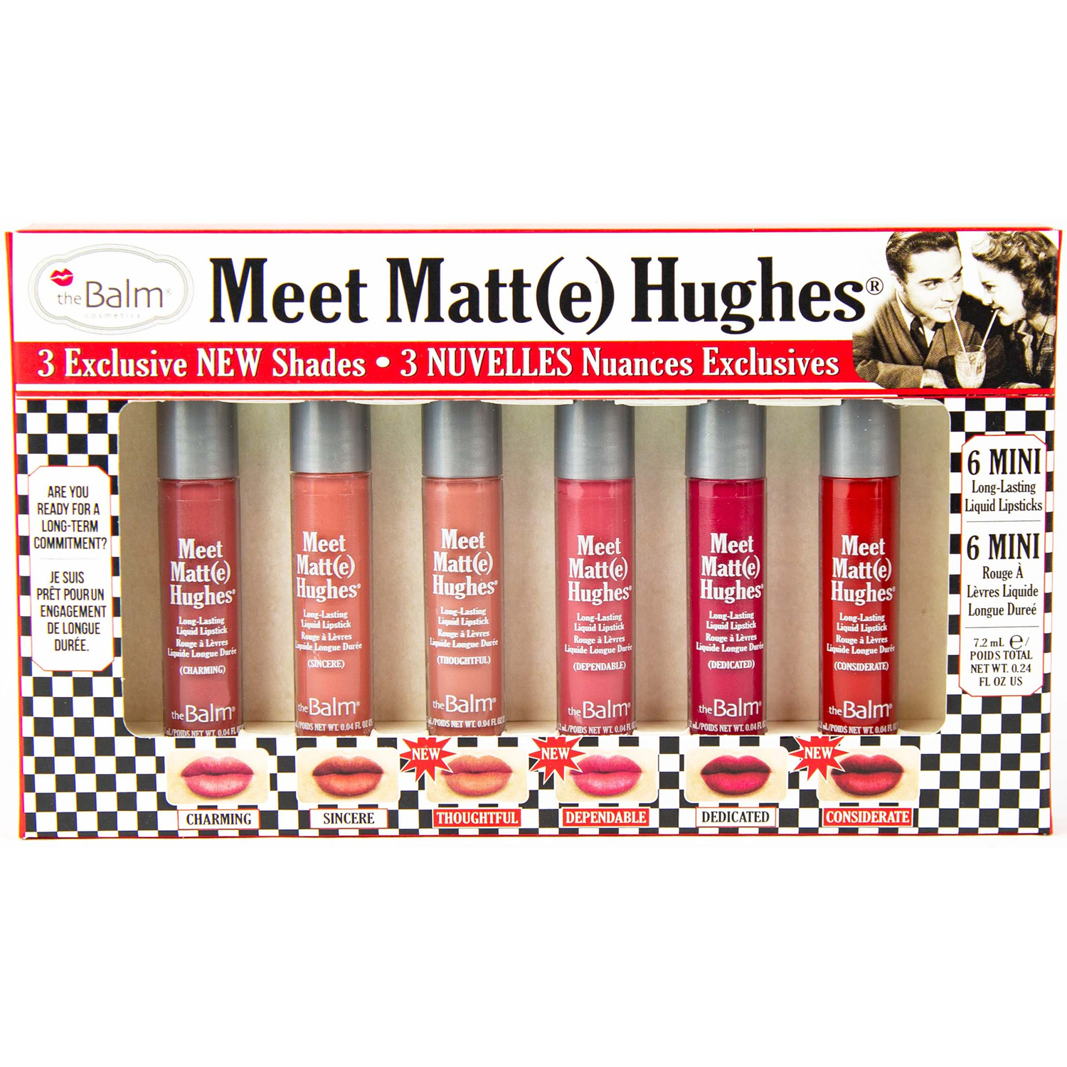 Produktfoto för the Balm Meet Matte Hughes Mini Kit Vol.14