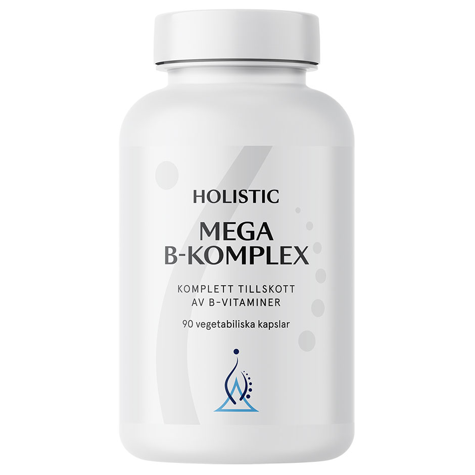 Mega B-Komplex,  Holistic Kosttillskott & Vitaminer