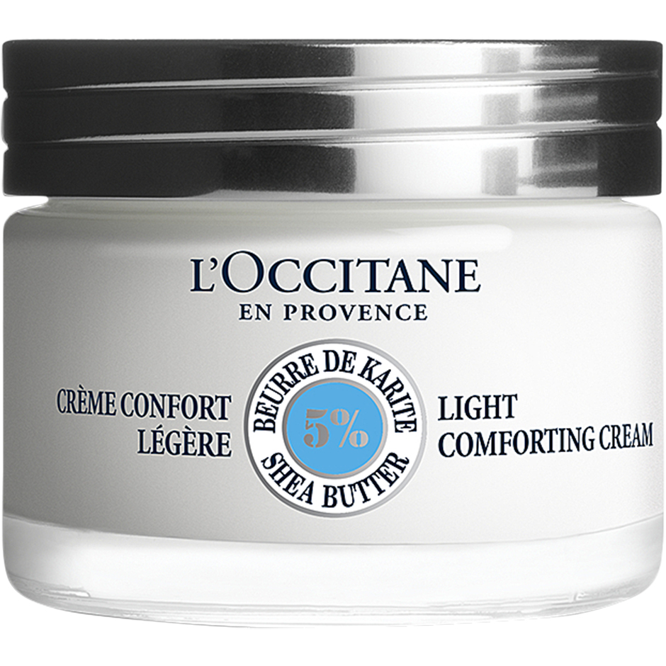 Köp L'Occitane 5% Shea Comforting Cream Light, 50ml L'Occitane Dagkräm fraktfritt