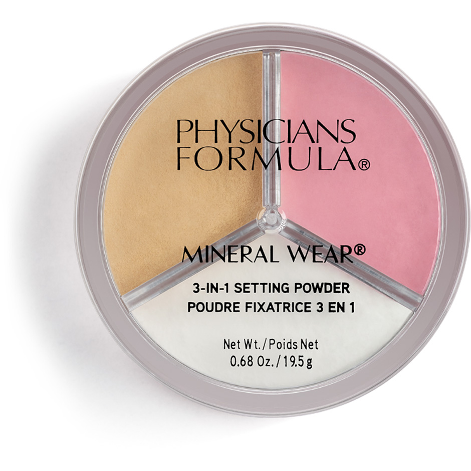 Mineral Wear® Mineral Wear 3-in1 Setting Powder,  Physicians Formula Puder