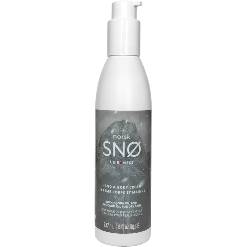 Produktfoto för Geir Ness SNØ Hand & Bodycream - 237 ml