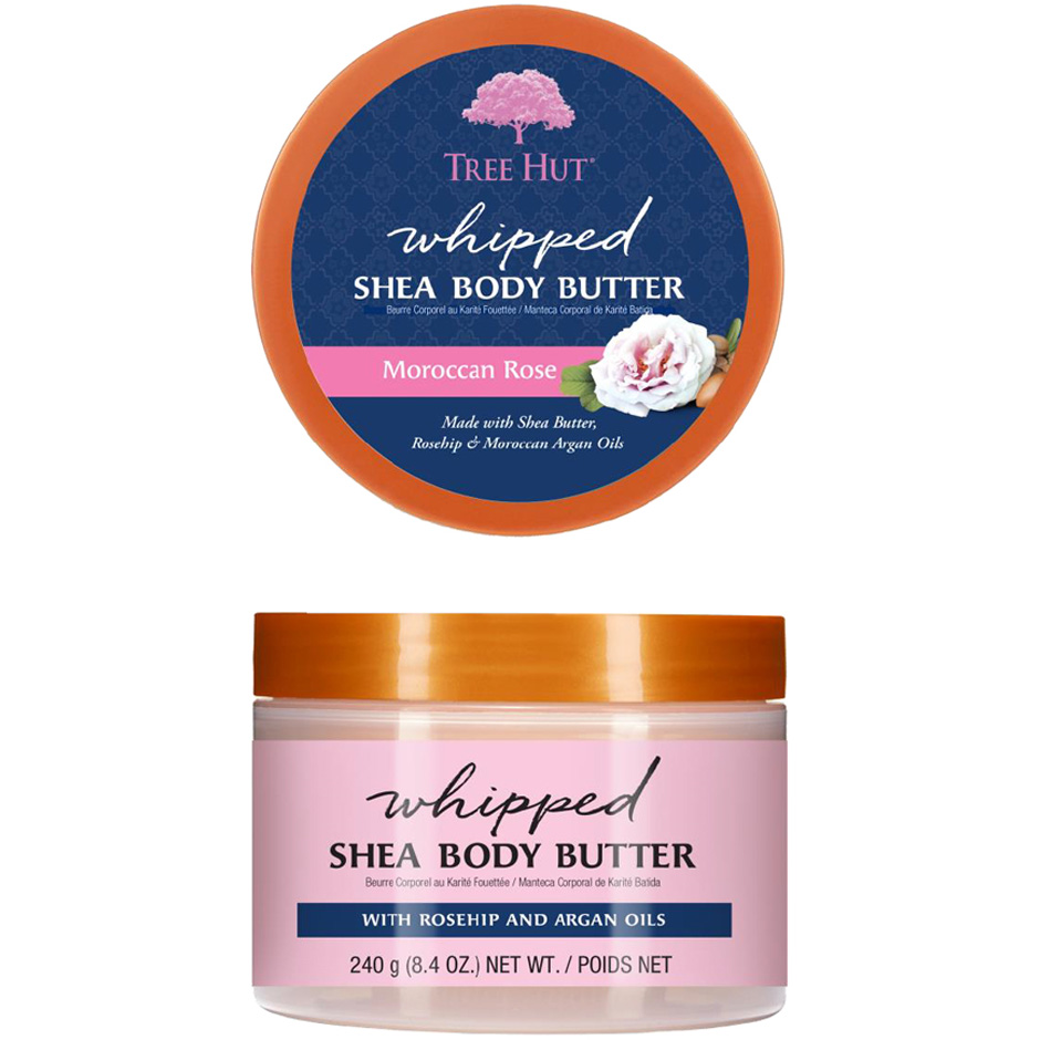 Produktfoto för Tree Hut Whipped Body Butter Moroccan Rose Whipped Body Butter - 240 g