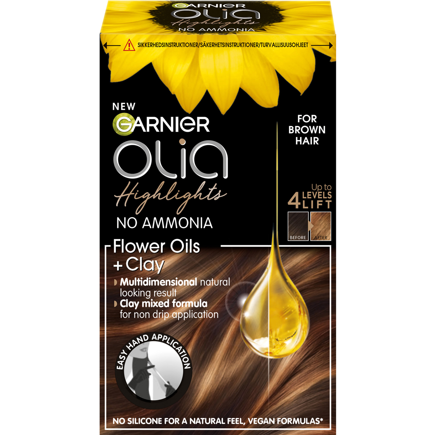 Olia 1.0 Night Black,  Garnier Färg