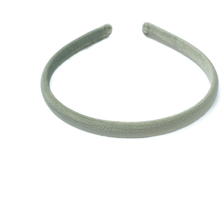 Produktfoto för Dark Velvet Hair Band Thin Aqua Green - pcs 1