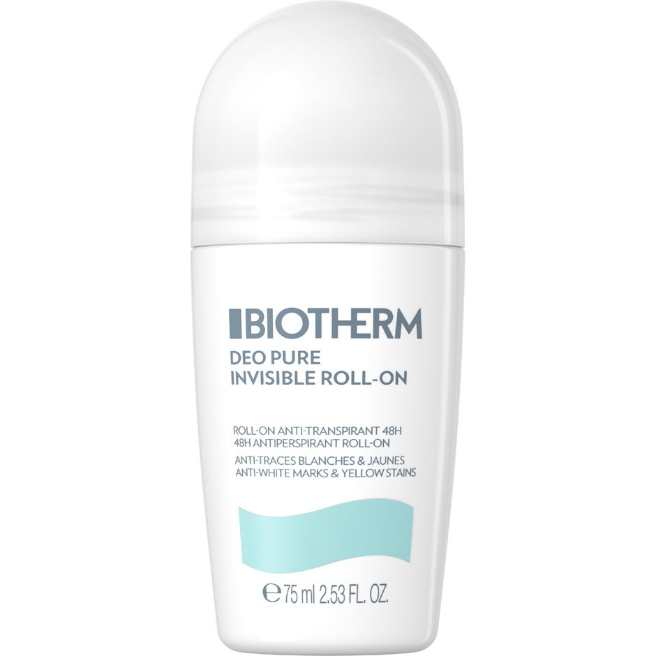 Köp Biotherm Deo Pure Invisible Roll-On,  75ml Biotherm Deodorant fraktfritt