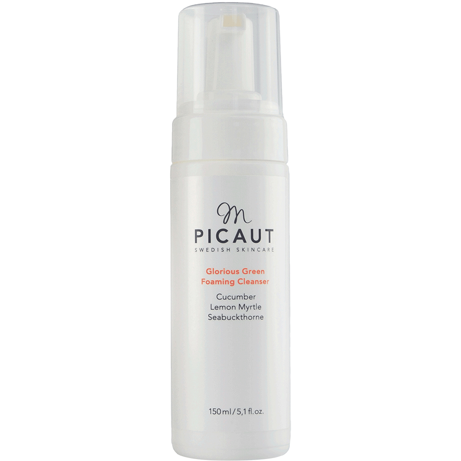 Köp M Picaut Glorious Green Foaming Cleanser, 150ml M Picaut Swedish Skincare Ansiktsrengöring fraktfritt