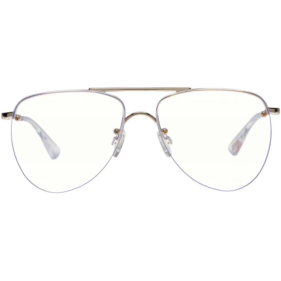 Produktfoto för Le specs The Prince Blue Light Glasses Bright Gold W/Anti Blue Light Lens