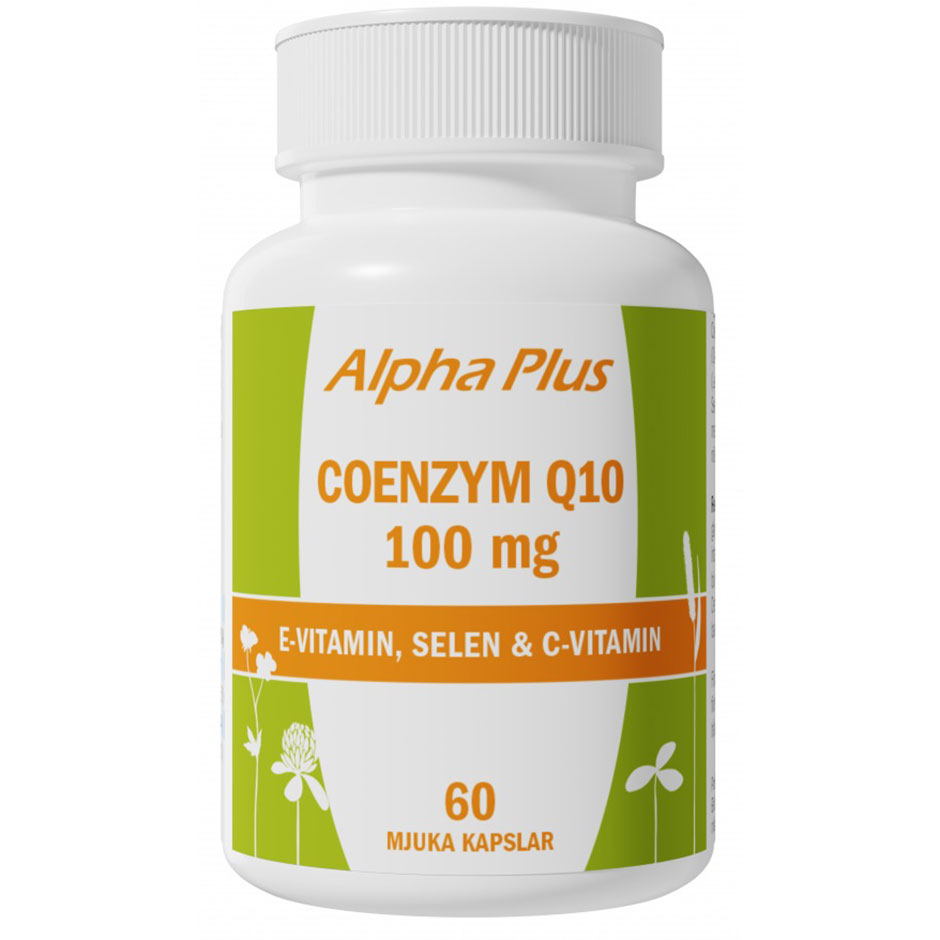 Coenzym Q10,  Alpha Plus Kosttillskott & Vitaminer