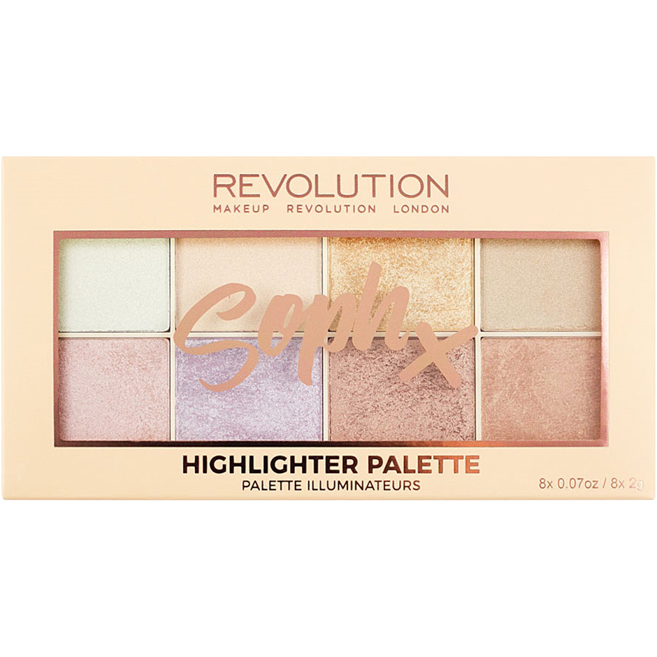 Köp Soph X Highlighter Palette,  Makeup Revolution Highlighter fraktfritt
