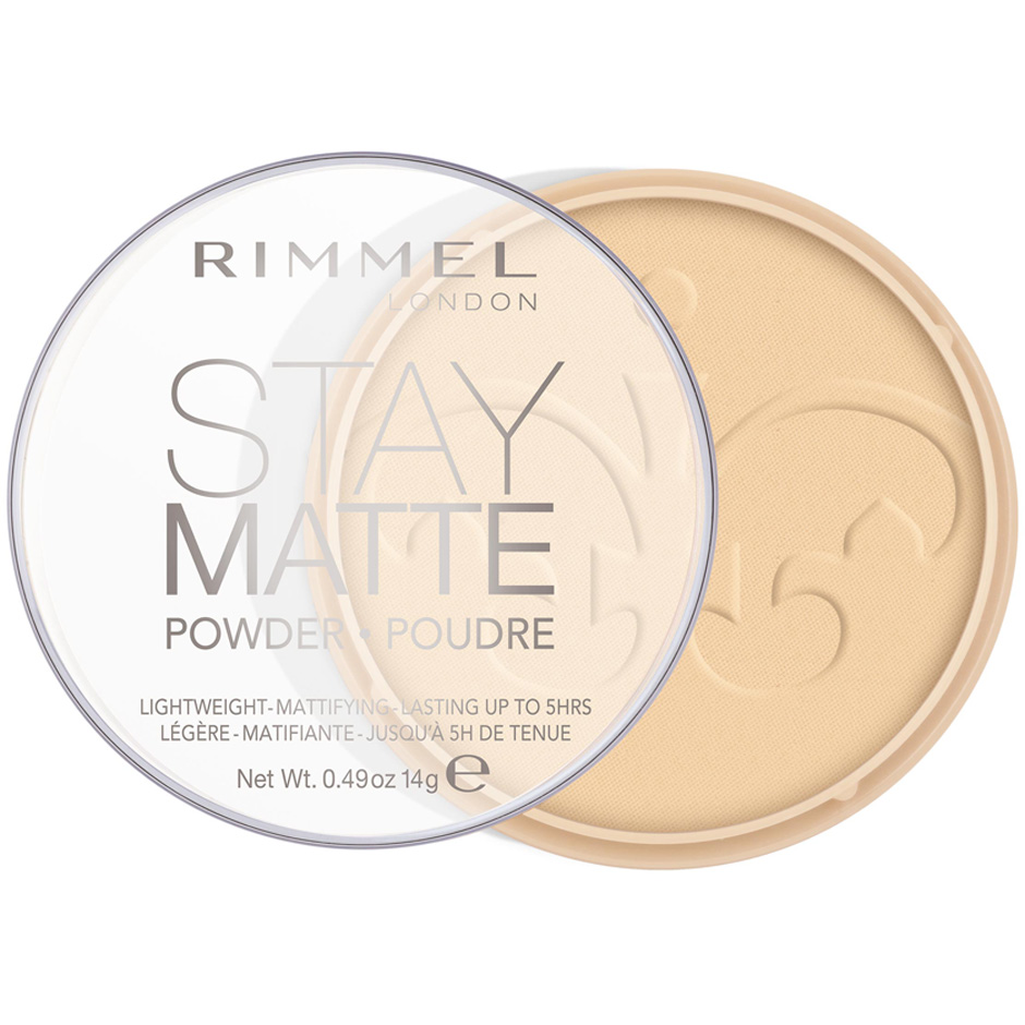 Rimmel Stay Matte Pressed Powder 001 Transparent 14g