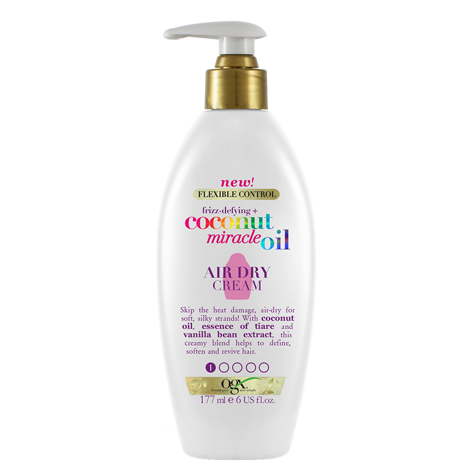 Coconut Miracle Oil Air Dry Cream, 177 ml OGX Värmeskydd