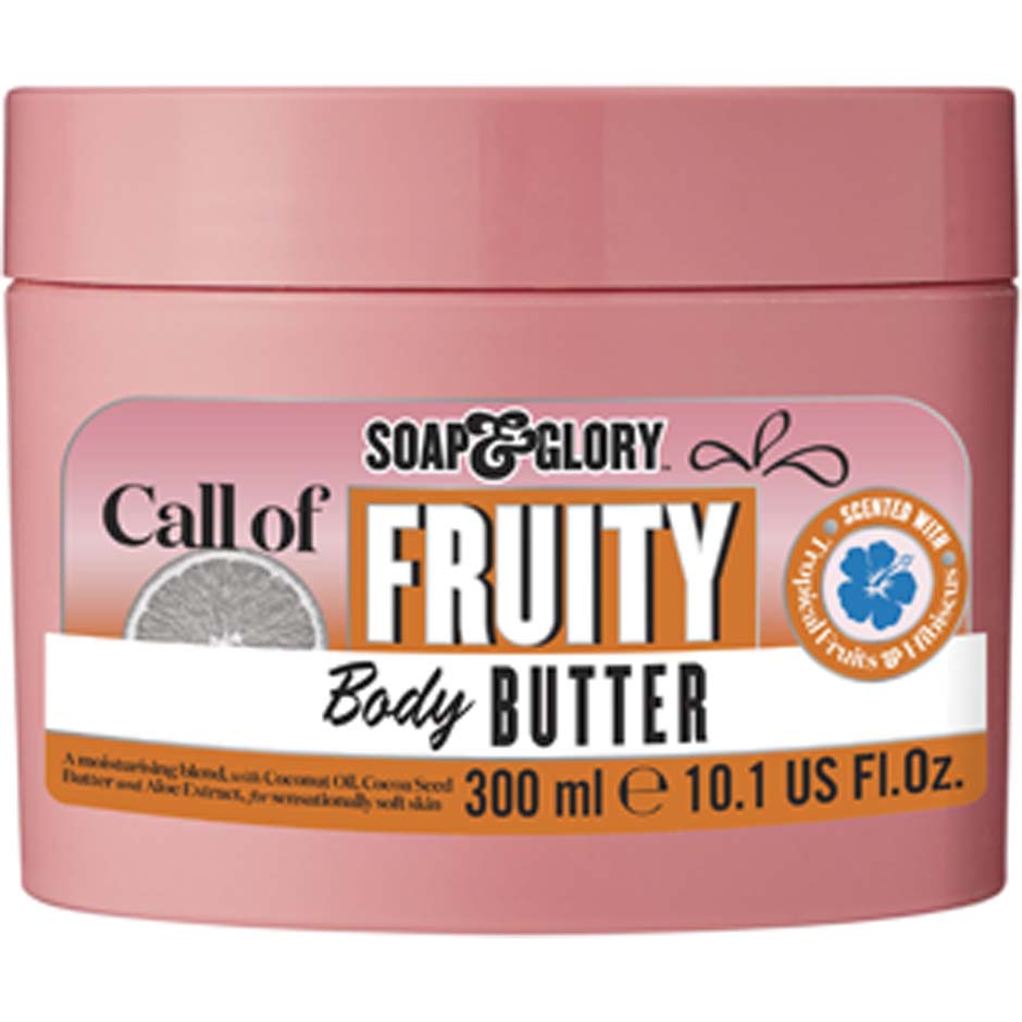 Call of Fruity Body Butter for Hydration and Softer Skin, 300 ml Soap & Glory Body Lotion