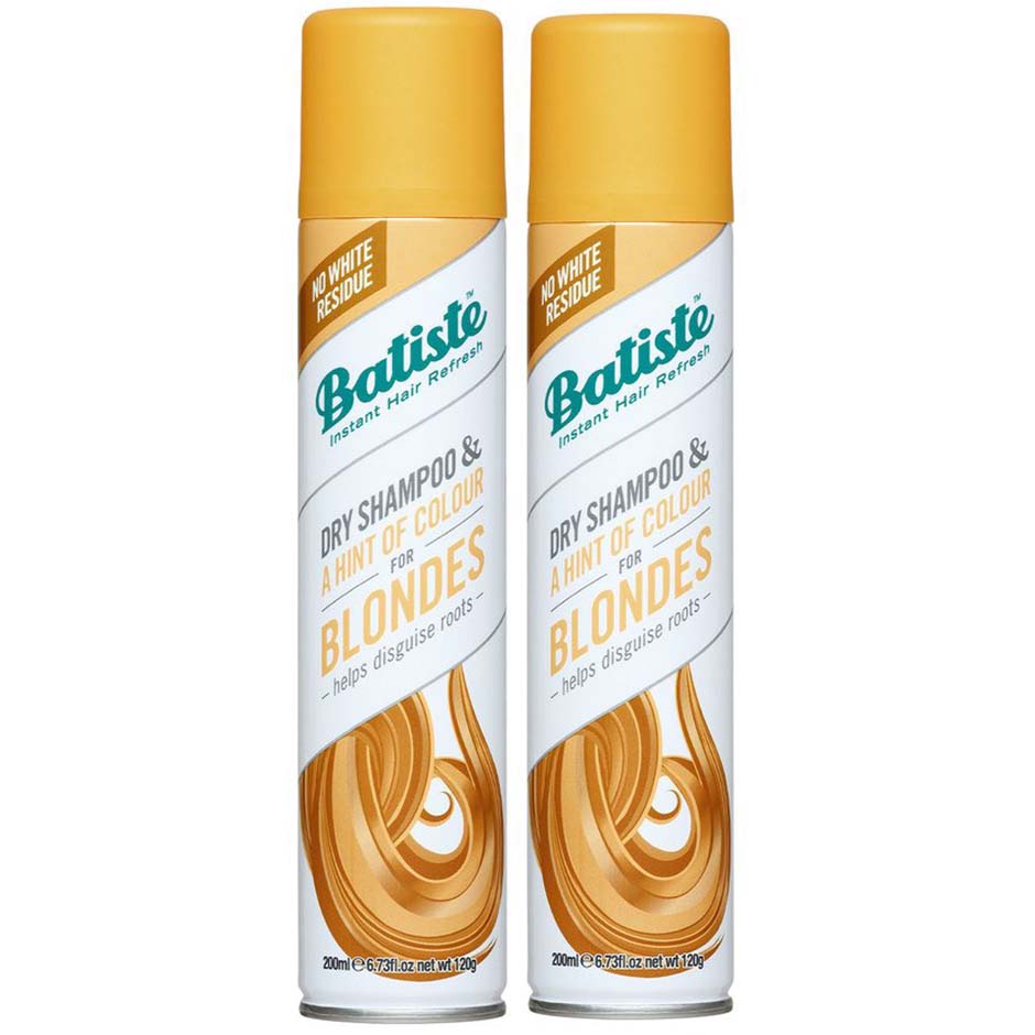 Batiste Dry Shampoo Light & Blonde Duo 2 x Dry Shampoo 200ml