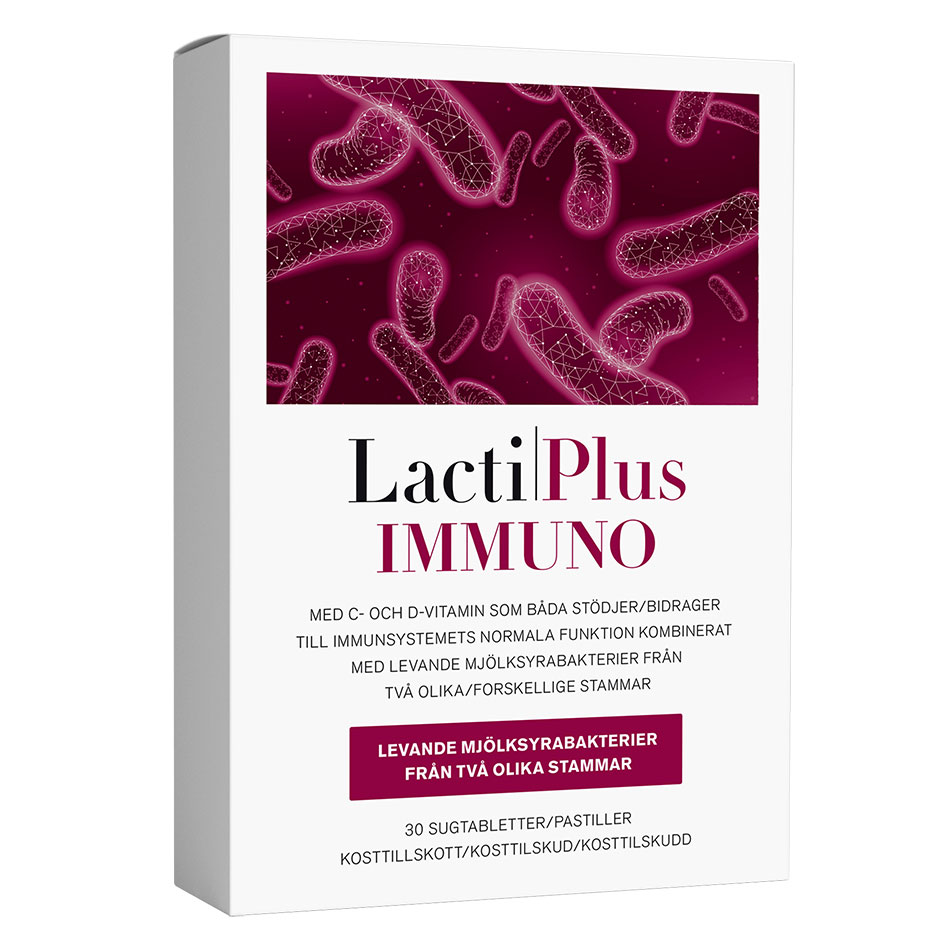Immuno,  Lactiplus Kosttillskott & Vitaminer