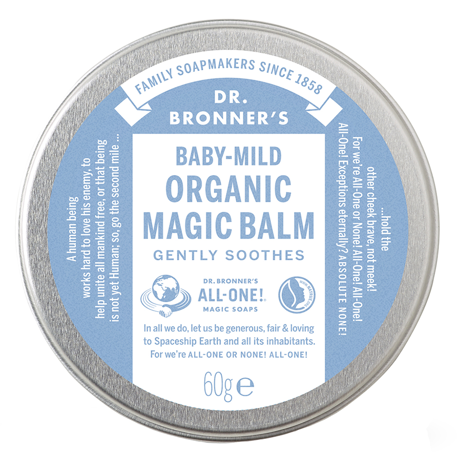 Organic Magic Balm Baby-Mild (Unscented), 57 g Dr. Bronner's Kompletterande produkter