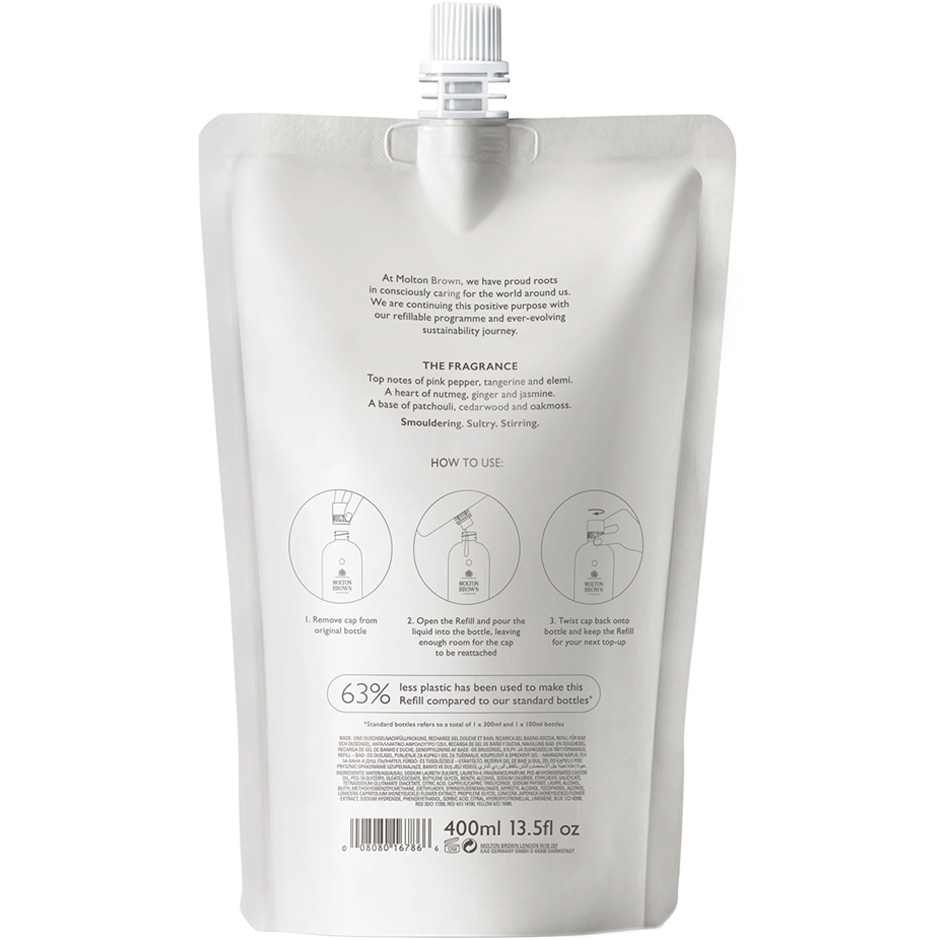 Fiery Pink Pepper Bath & Shower Gel Refill