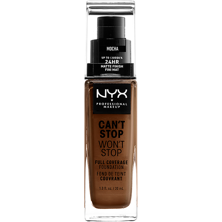 NYX PROF. MAKEUP Can t Stop Won t Stop Foundation - Mocha