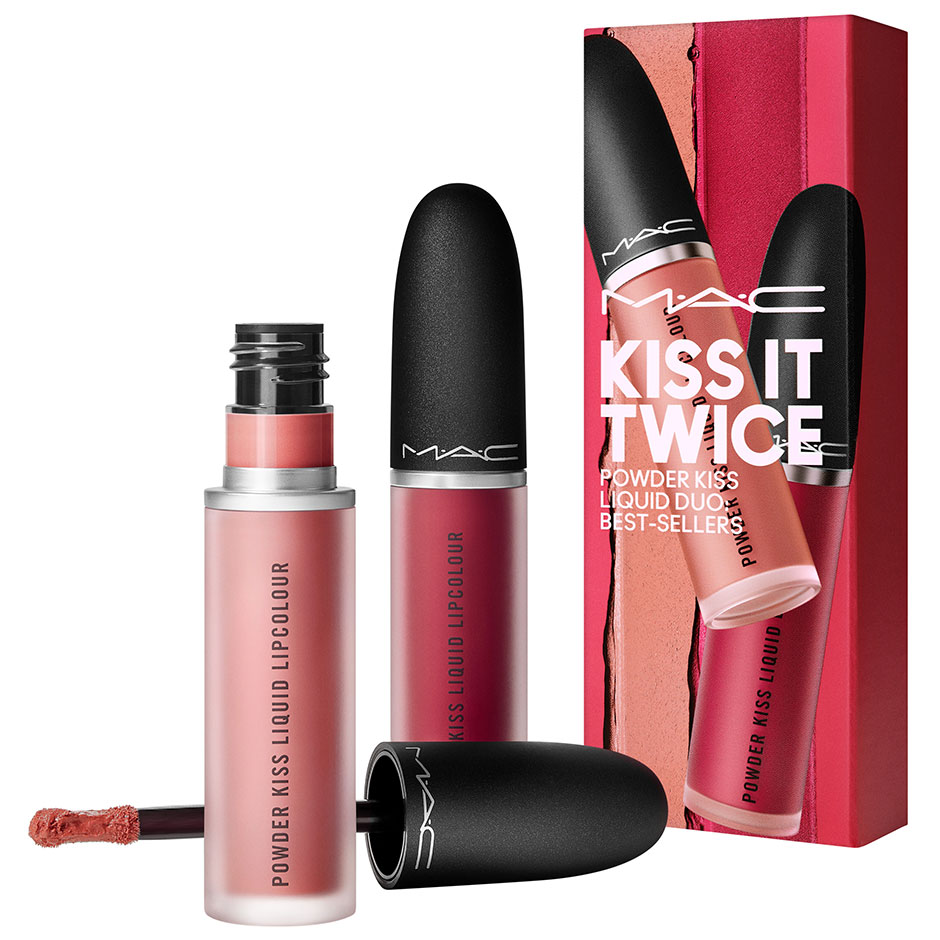 Kiss It Twice Powder Kiss Liquid Duo: Best Sellers  MAC Cosmetics Läppglans
