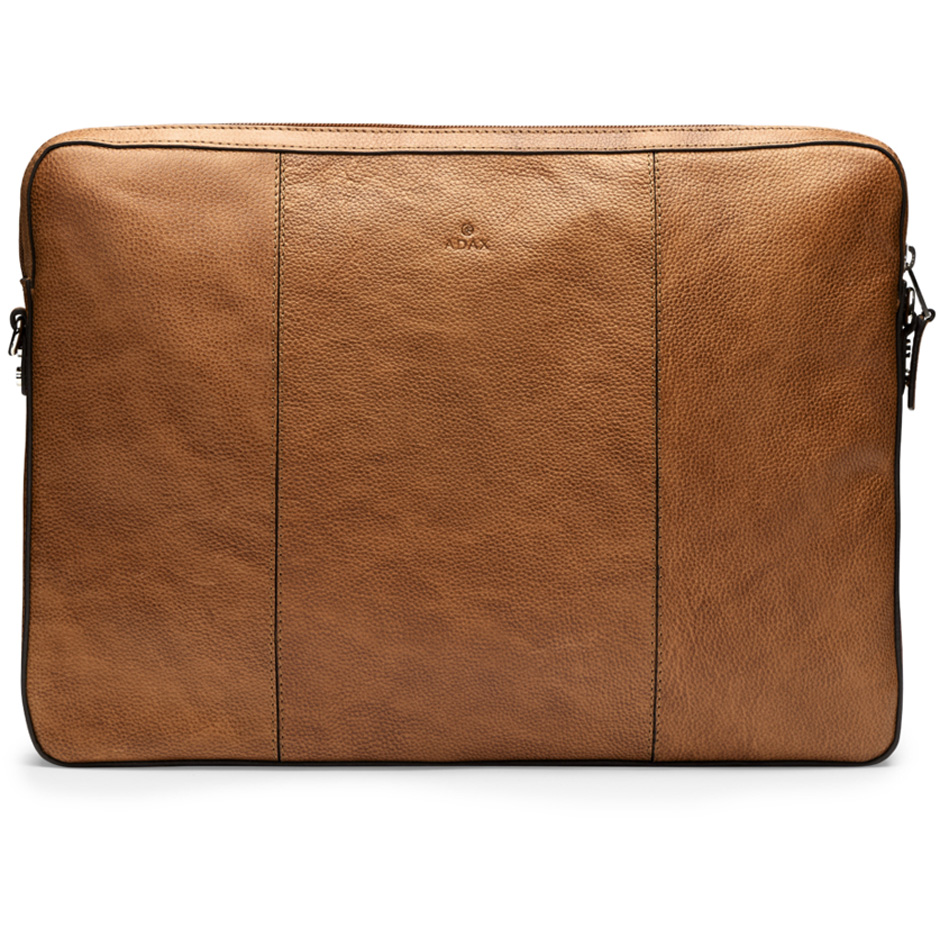 Adax Napoli portfolio Maya 17"" Cognac, 41x29x4 cm