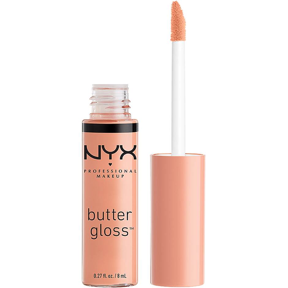 Köp NYX PROFESSIONAL MAKEUP Butter Gloss, BLG13 Fortune Cookie 8 ml NYX Professional Makeup Läppglans fraktfritt