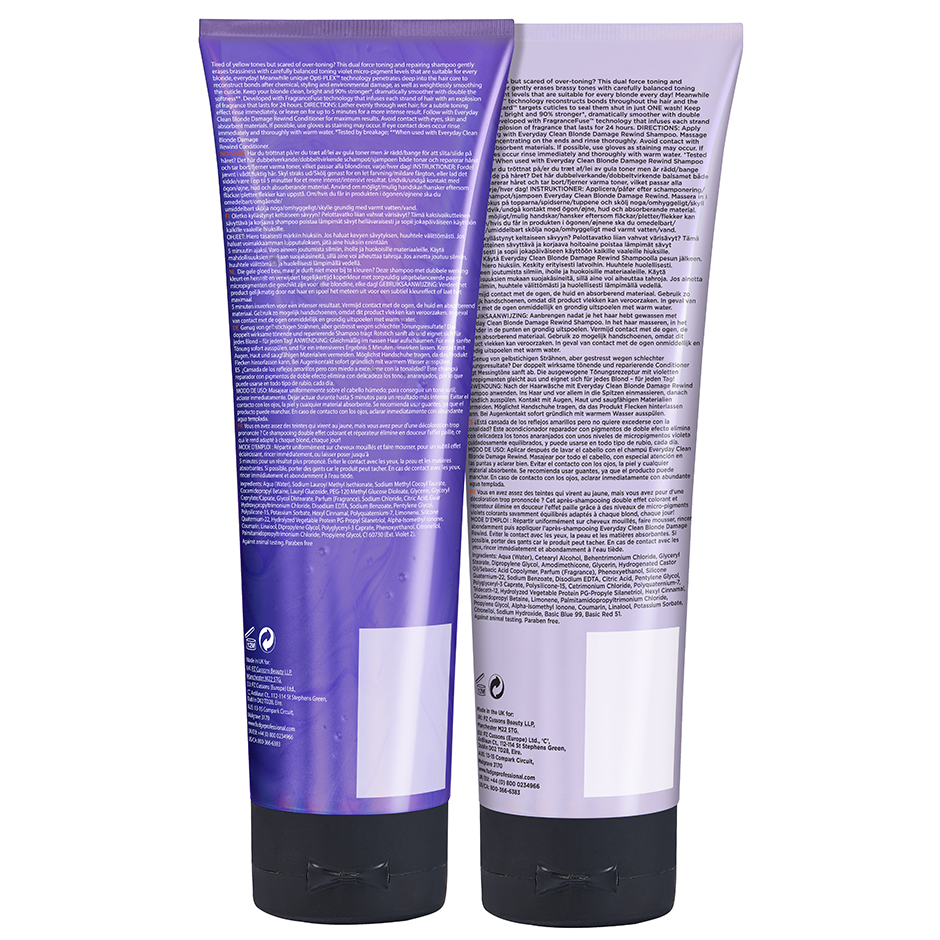 Alternativ bild 1 för Fudge Clean Blonde Everyday Duo 2 x 250 ml - 500 ml