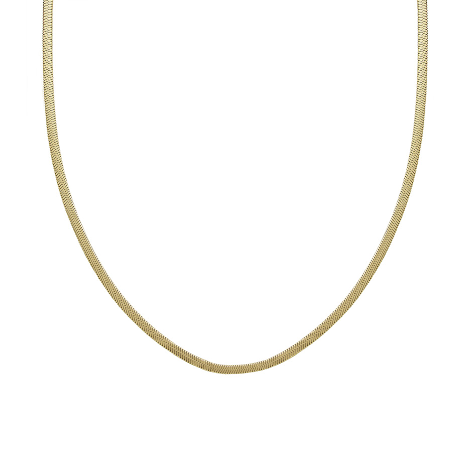 Chain Herringbone 45 cm Gold  EDBLAD Smycken