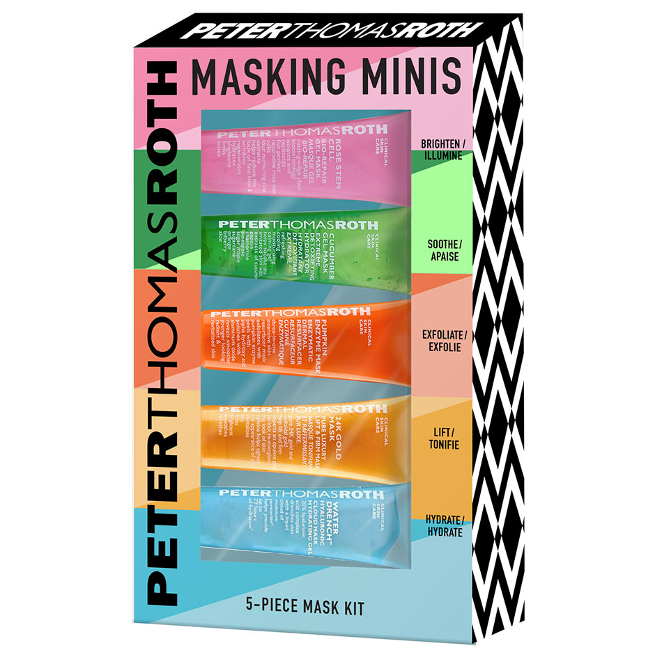 Masking Minis 5-Piece Mask Kit, 70 ml Peter Thomas Roth Ansikte