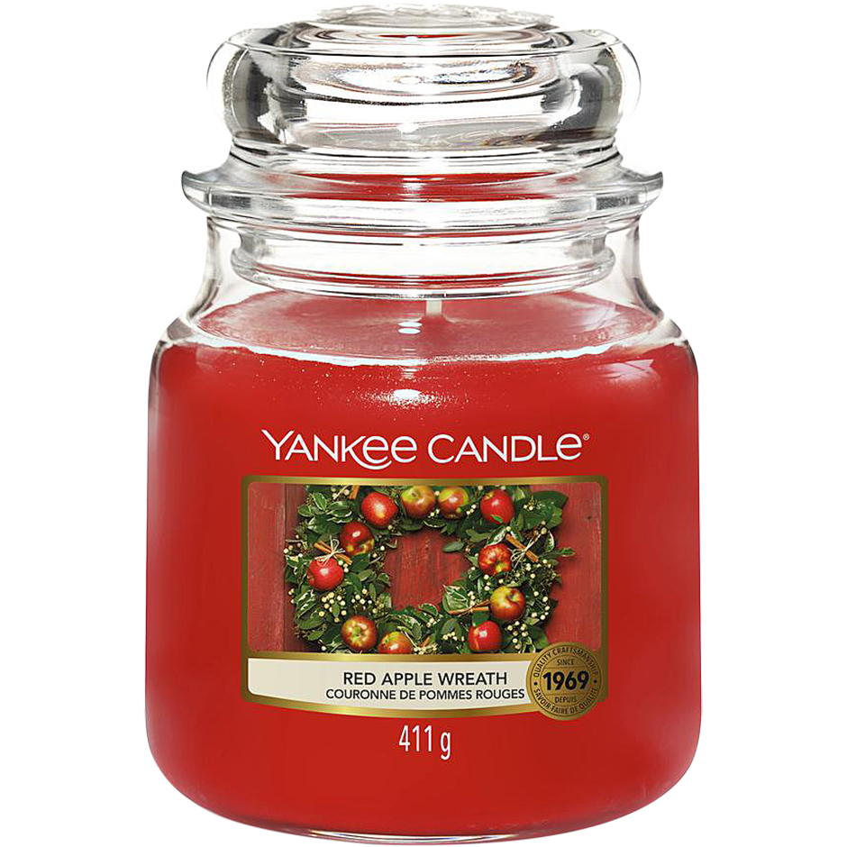 Red Apple Wreath 411 g Yankee Candle Doftljus