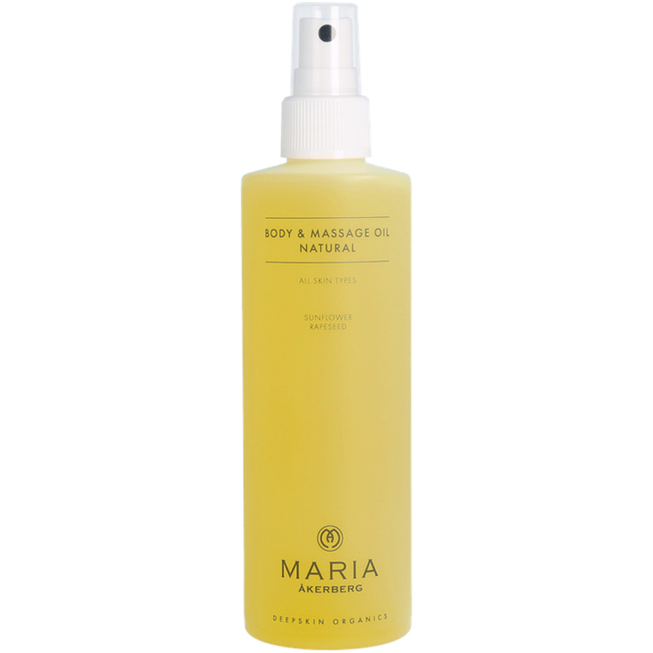 Body & Massage Oil Natural, 250ml Maria Åkerberg Hudserum & Kroppsolja