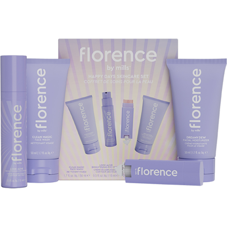 Happy Days Skincare Set, 115 ml Florence By Mills Ansikte