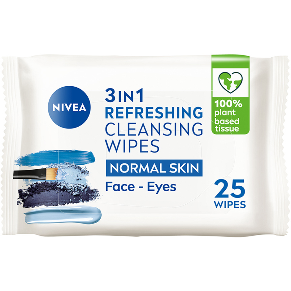 Daily Essentials Normal Skin, Refreshing Cleansing Wipes 25st Nivea Sminkborttagning