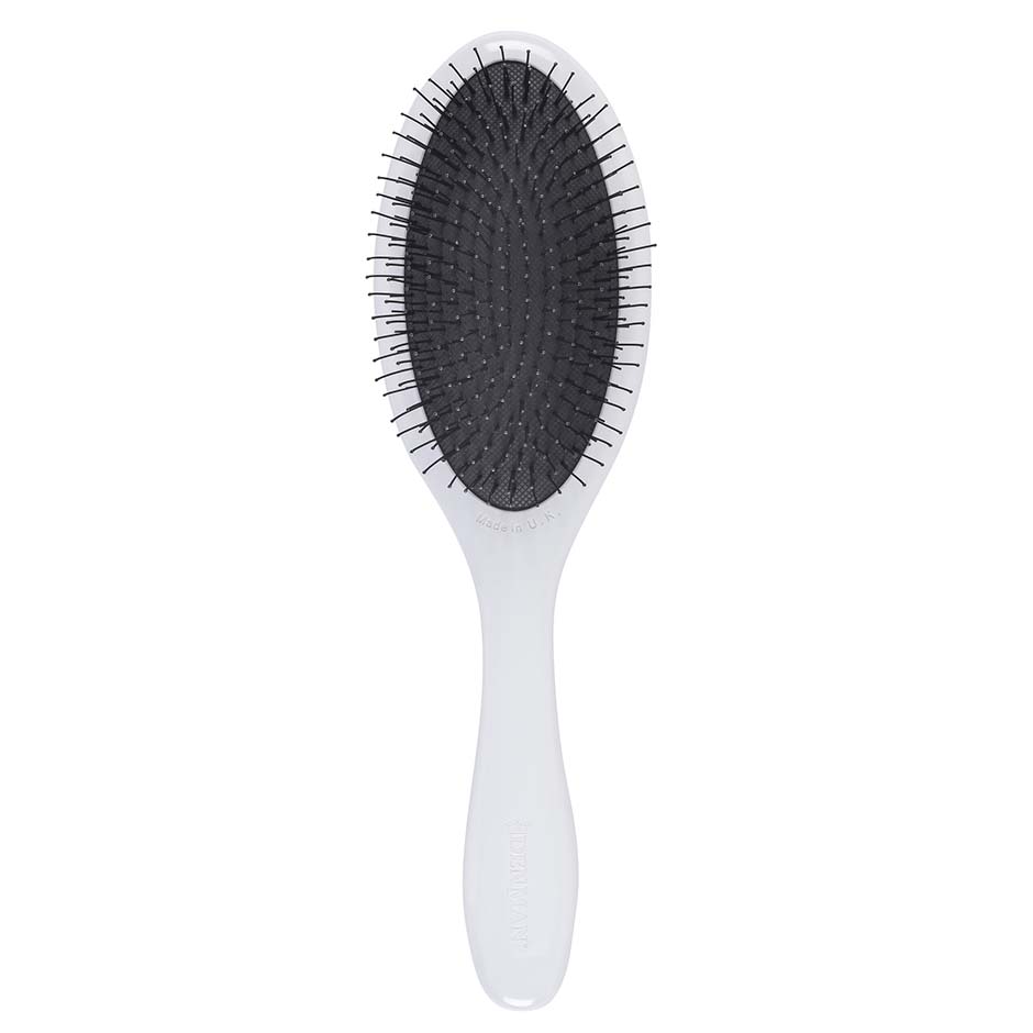 D93M Tangle Tamer Gentle Monochrome White,  Denman Hårborstar