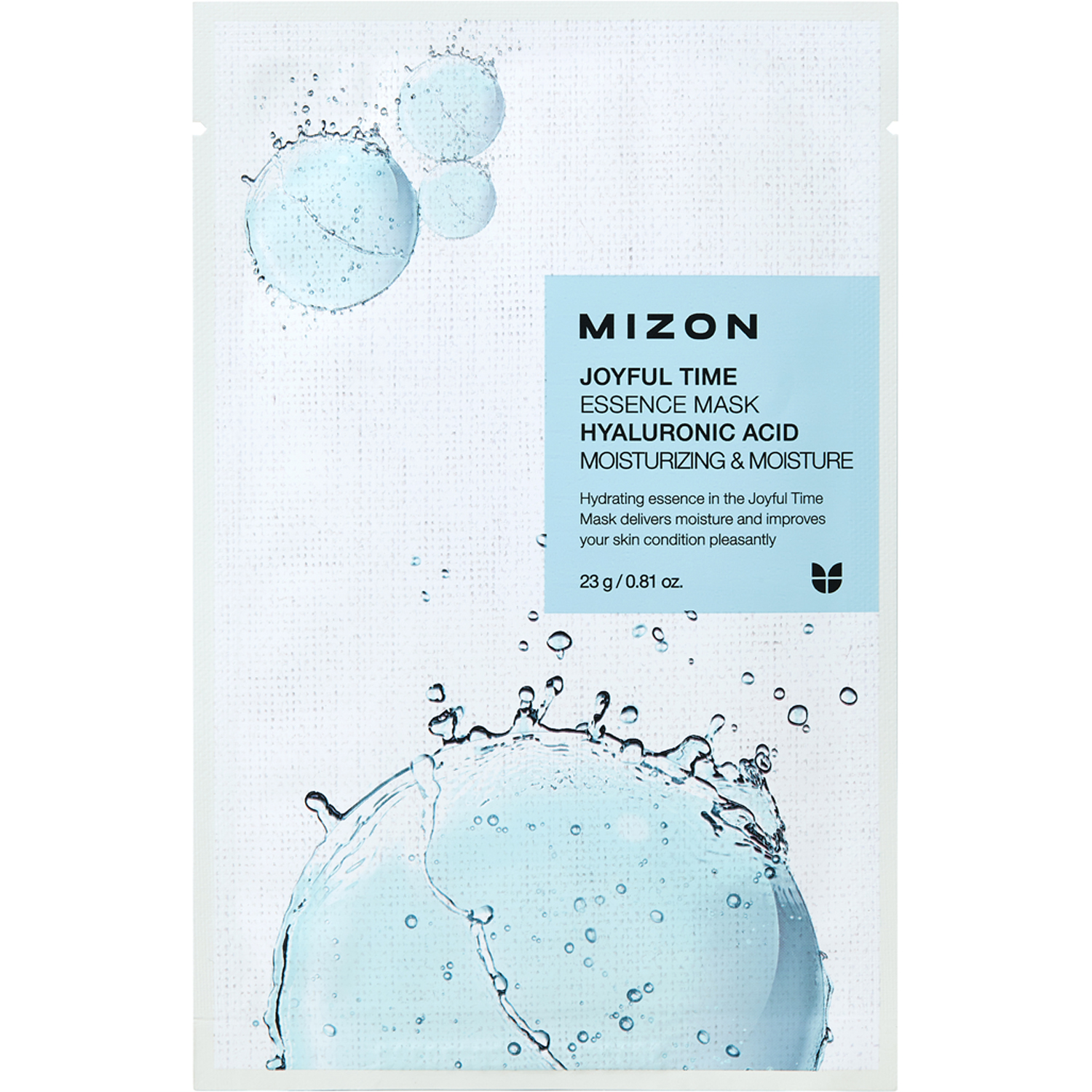 Produktfoto för Mizon Joyful Time Essence Mask [Hyaluronic Acid] - 23 g