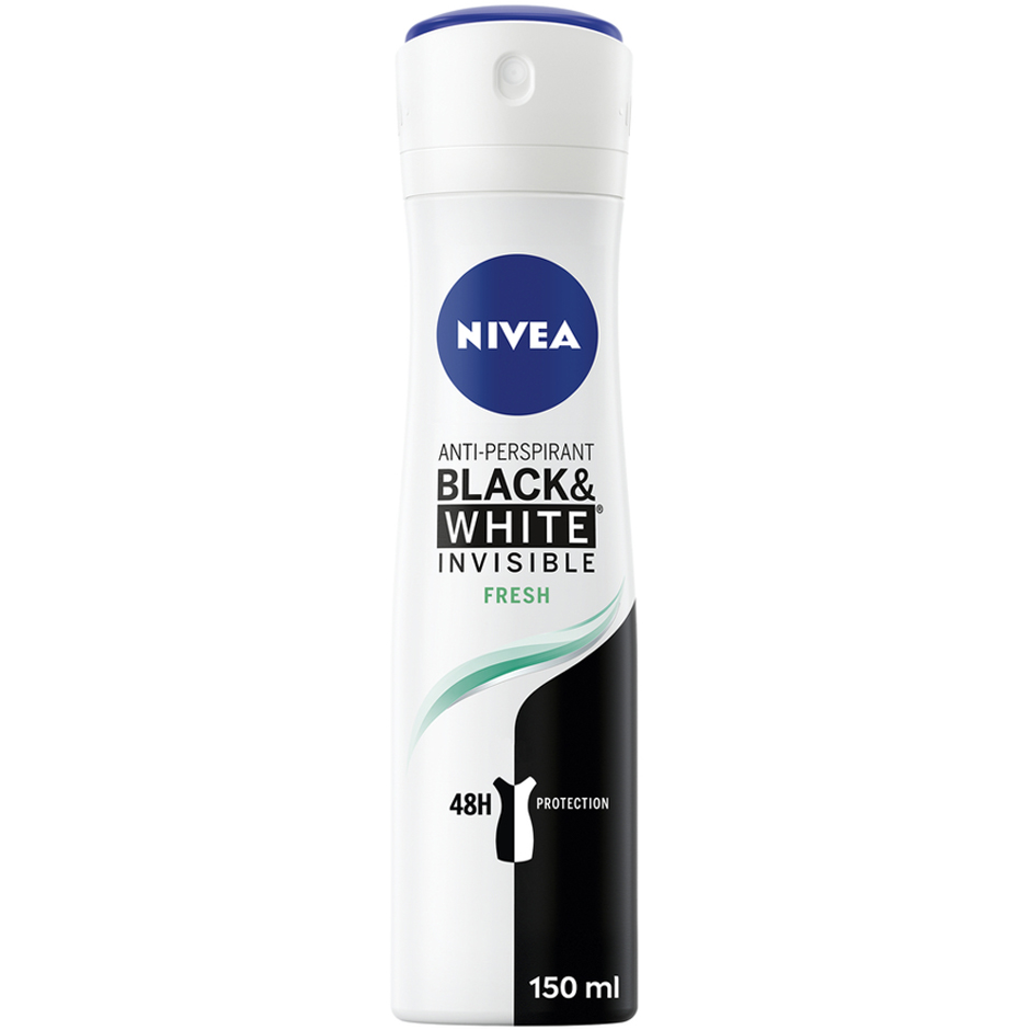 Invisible Black & White,  150ml Nivea Deodorant