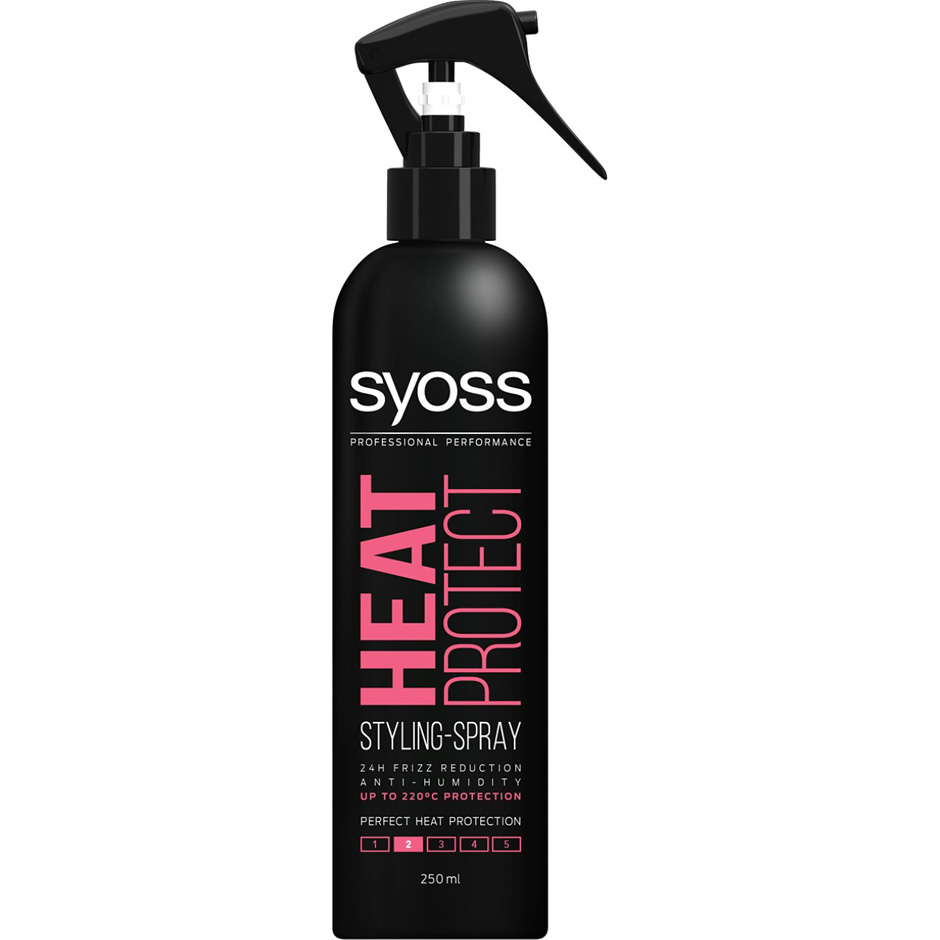 Heat Protect Styling Spray, 250 ml Syoss Hårspray