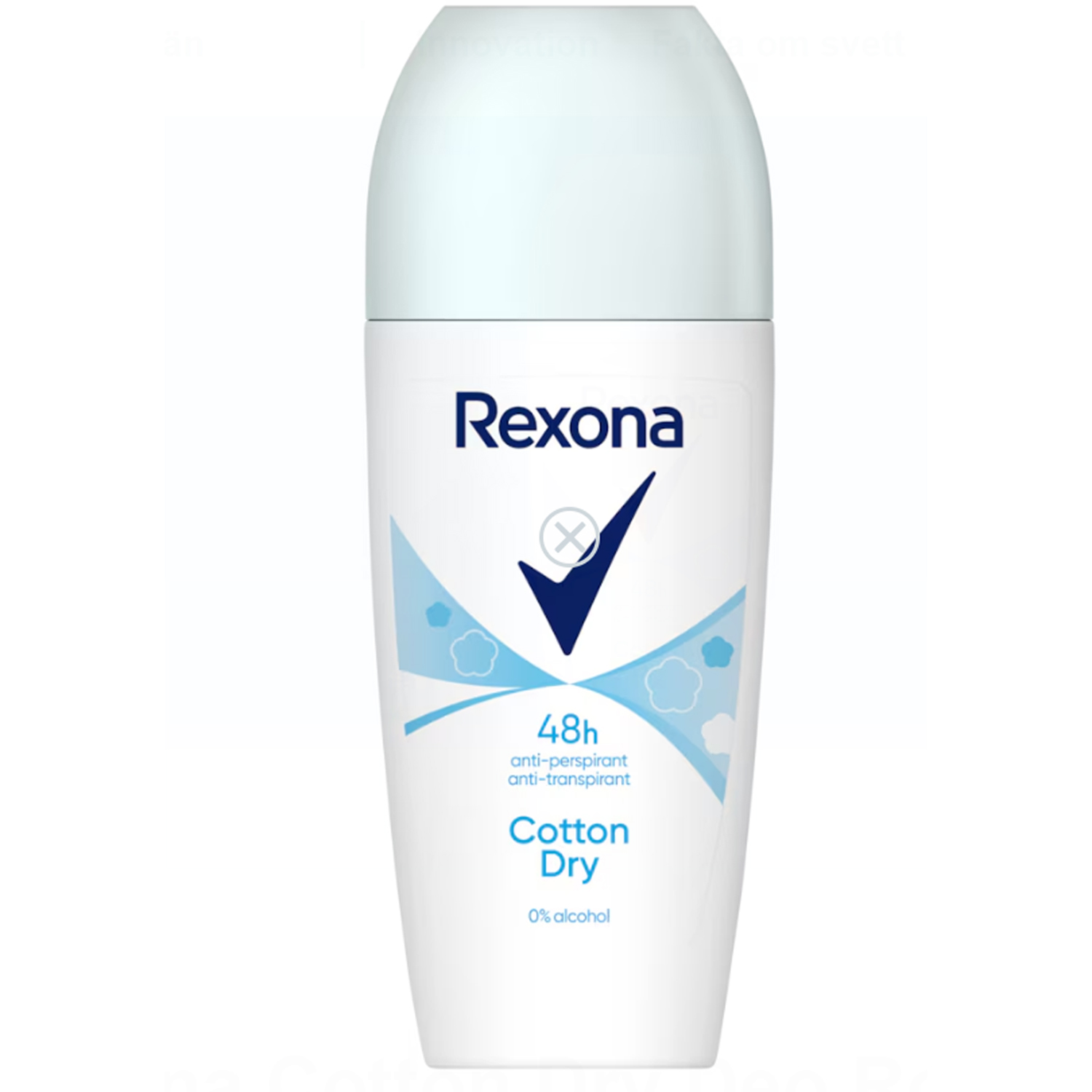 Produktfoto för Rexona Ultra Dry Cotton Deo Roll-On 50 ml